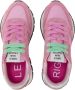 Sun68 Sun 68 Ally Solid Nylon Sneakers Dames Roze - Thumbnail 4
