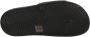 Sun68 Logo Strass Slippers Zwart Goud - Thumbnail 3