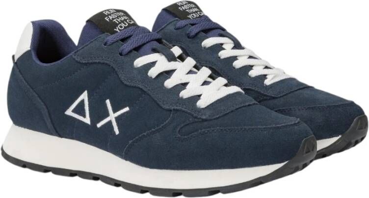 Sun68 Blauwe Sneakers Tom Solid Collectie Multicolor Heren - Foto 14