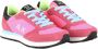 Sun68 Meisjes Ally Solid Nylon Teen Sneakers Pink Dames - Thumbnail 10