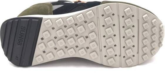 Sun68 Militair Groene Hardloopschoenen
