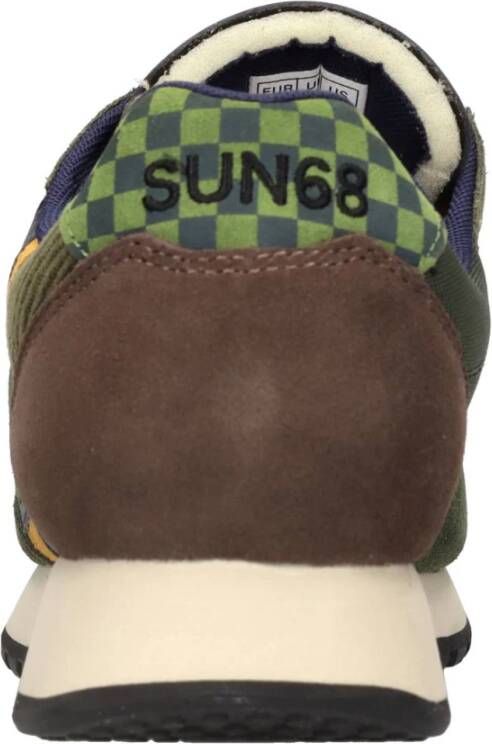 Sun68 Sneakers Groen Green Heren