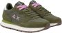 Sun68 Militaire Sneakers Ally Solid Collectie Green Dames - Thumbnail 6