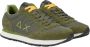 Sun68 Groene militaire stijl schoenen TOM Solid Green Heren - Thumbnail 12