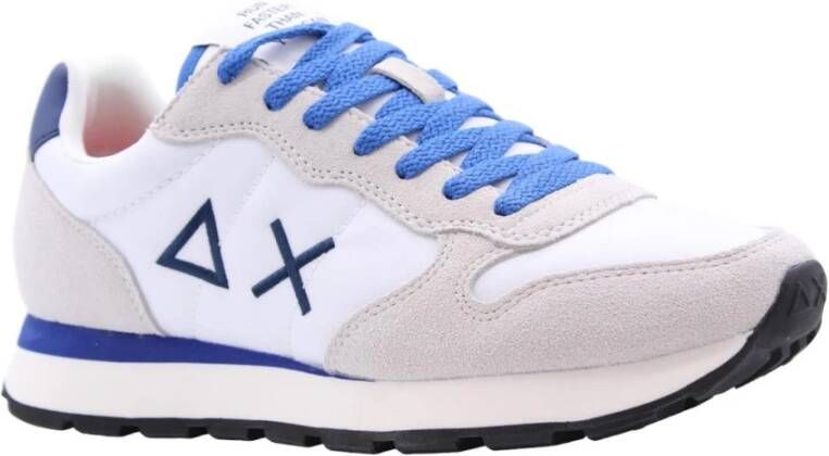 Sun68 Iconische ΔX Logo Sneakers White Heren - Foto 3
