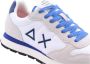 Sun68 Witte Nylon Heren Casual Sneakers White Heren - Thumbnail 13