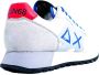 Sun68 Witte Sneakers Solid Multicolor Heren - Thumbnail 12