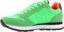 Sun68 Groene herensneakers met voorgevormd voetbed en verharde hiel Green Heren - Thumbnail 11