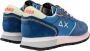 Sun68 Multicolor Nylon Sneakers met Geborduurd Monogram Blue Dames - Thumbnail 4