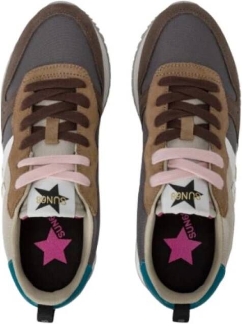 Sun68 Multicolor Stargirl Sneakers voor vrouwen Gray Dames