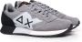 Sun68 Multigrey Nylon Suède Veterschoenen Gray Heren - Thumbnail 9