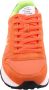 Sun68 Tom Solid Nylon Men Lage sneakers Heren Oranje - Thumbnail 6