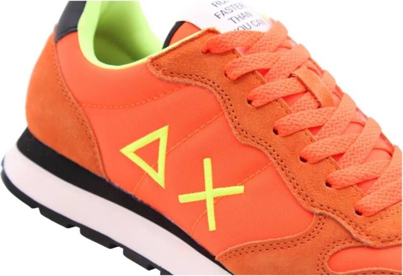 Sun68 Muravera Sneaker Stijlvol en Comfortabel Orange Heren