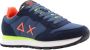 Sun68 Sun 68 Tom Fluo heren sneaker Donkerblauw - Thumbnail 13