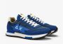 Sun68 Blauwe Lage Top Sneaker Niki Solid Multicolor Heren - Thumbnail 3
