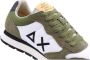 Sun68 TOM Color Sneakers in Militair Groen Green Heren - Thumbnail 26