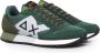 Sun68 Nylon Suede Sneakers Multigreen Rubber Zool Green Heren - Thumbnail 2