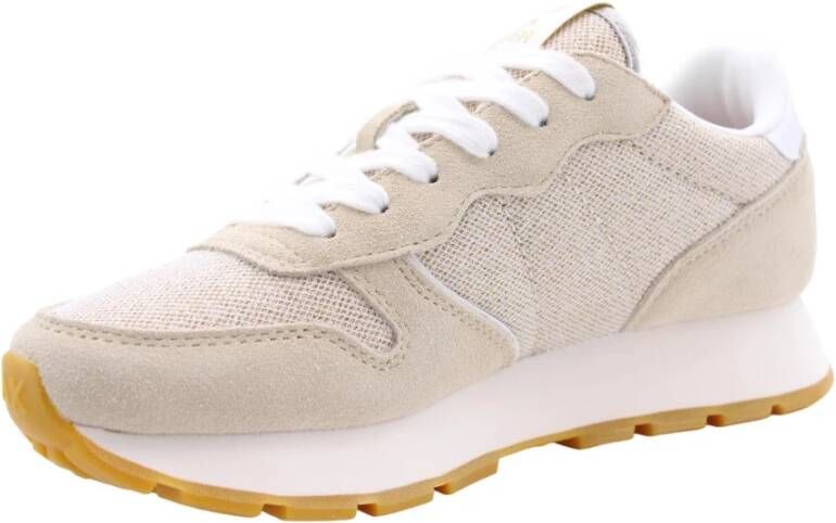 Sun68 Palinuro Sneaker Beige Dames