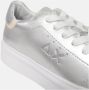 Sun68 Grace Leather Sneakers Zilver Gray Dames - Thumbnail 6