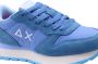 Sun68 Multicolor Sneaker Tom Nylon Logo Geborduurd Blue Heren - Thumbnail 13