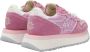 Sun68 Roze Suède Sneakers met Canvas Detail - Thumbnail 2