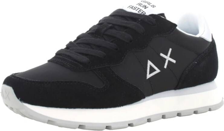 Sun68 Ally Bright Nylon Leren en Stoffen Sneakers Black Dames - Foto 7