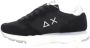 Sun68 Ally Bright Nylon Leren en Stoffen Sneakers Black Dames - Thumbnail 8