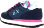 Sun68 Blauwe Ally Solid Nylon Sneakers voor Heren Blue Heren - Thumbnail 7