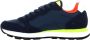 Sun68 Sun 68 Tom Fluo heren sneaker Donkerblauw - Thumbnail 5