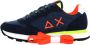 Sun68 Heren Tom Fluo Navy Blue Sneakers Blue Heren - Thumbnail 23