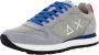 Sun68 Grijze Sneakers Tom Solid Model Gray Heren - Thumbnail 12