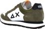 Sun68 TOM Color Sneakers in Militair Groen Green Heren - Thumbnail 17