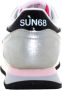 Sun68 Glitter Logo Stargirl Lage Sneakers Multicolor Dames - Thumbnail 12