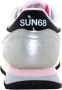Sun68 Glitter Logo Stargirl Lage Sneakers Multicolor Dames - Thumbnail 14