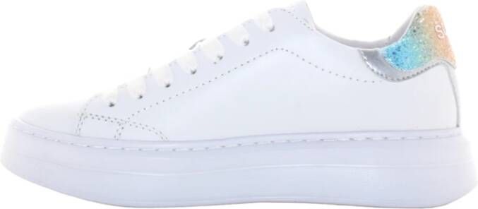 SUN68 Grace Leather Z34226_144 Wit Grijs - Foto 2