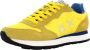 Sun68 Heren Lage Sneakers Tom Solid Nylon Yellow Heren - Thumbnail 9