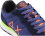 Sun68 Fluo Navy Blue Hardloopschoenen Tom Solid Blue Heren - Thumbnail 7