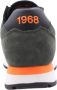 Sun68 Fluo Solid Sneaker Donkergroen Militair Green Heren - Thumbnail 7