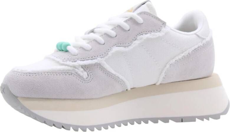 Sun68 Stijlvolle Damessneakers White Dames