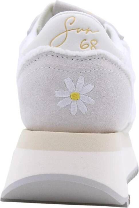 Sun68 Stijlvolle Damessneakers White Dames