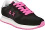SUN68 All Nylon Solid Z35201_1162 Zwart Roze - Thumbnail 6