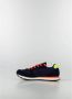 Sun68 Jongens Tom Fluorescerende Blauwe Sneakers Blauw Dames - Thumbnail 4