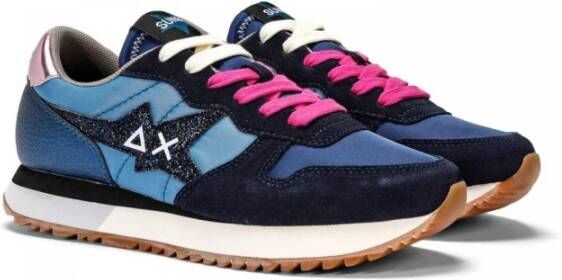 Sun68 Sneakers Blauw Dames