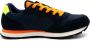 Sun68 Jongens Tom Fluorescerende Blauwe Sneakers Blauw Dames - Thumbnail 7