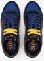 Sun68 Stijlvolle Sneakers met Comfortabele Rubberen Zool Blauw Heren - Thumbnail 4