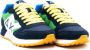 Sun68 Jaki Tricolors Sneaker Mannen Groen blauw - Thumbnail 7
