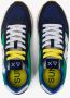 Sun68 Jaki Tricolors Sneaker Mannen Groen blauw - Thumbnail 10