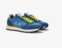 Sun68 Blauwe TOM Solid Nylon Heren Sneakers Blue Heren - Thumbnail 3