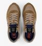 Sun68 Tom Solid Fluo Suede Nylon Hardloopschoen Brown Heren - Thumbnail 11