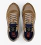 Sun68 Tom Solid Fluo Suede Nylon Hardloopschoen Brown Heren - Thumbnail 14